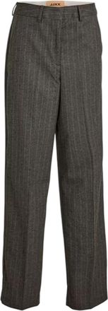 Jack & Jones Dames Streepbroek Recht (Grijs Melange)