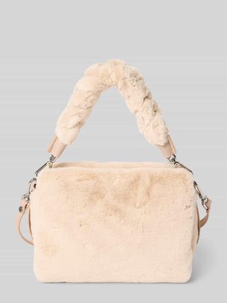 Coccinelle Handtasche mit Kunstfellbesatz Modell BOHEME in Sand, Größe 1