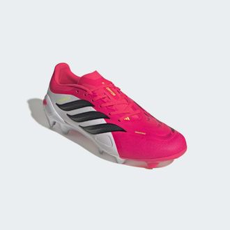 adidas Fussballschuh ADIDAS PERFORMANCE PREDATOR LEAGUE, FESTE B&Ouml;DEN, Gr. 42,5, lucid rot, core schwarz, ftwr wei&szlig;, Synthetik, Textil, Schuhe Fussballschuh, 