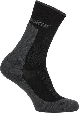 Icebreaker Merino Hike+ Heavy Crew Wandersocken f&uuml;r Herren | schwarz