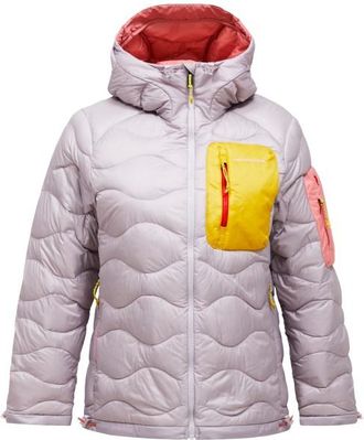 Peak Performance Helium Utility Down Hood Daunenjacke f&uuml;r Damen | lila