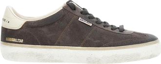 Golden Goose Brown Suede Soul Star Sneakers