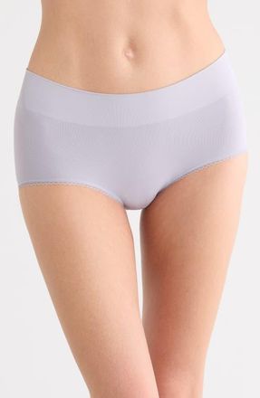 Wacoal Feeling Flexible Briefs in Dapple Grey at Nordstrom, Size Xx-Large