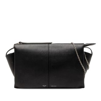 Celine Pre-owned Celine Trifold Leather Clutch On Chain Ladies 70VF3LDRIYRVN8Q4