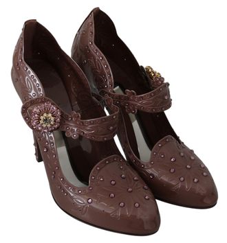 Dolce & Gabbana Cinderella Pump - Brown