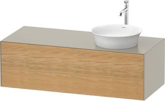 Duravit Tulip Blanco, Mueble De Pared, Ancho 1300 X Fondo 550mm, - Duravit