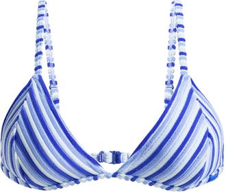 Roxy Triangel-Bikini-Top ROXY Party Wave 2, Damen, Gr. L, Cup B, lila, Obermaterial: 95% Polyester, 5% Elasthan;, Bikini-Oberteile Triangel-Bikini-Top