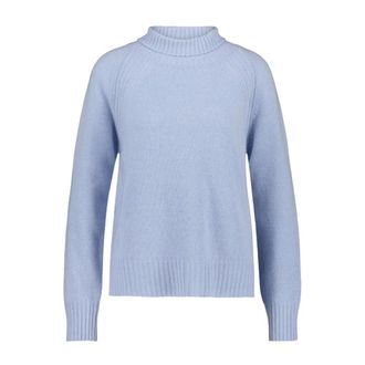 Dondup Truien & Vesten, Dames, Blauw, XS, Wol, Rollneck Trui