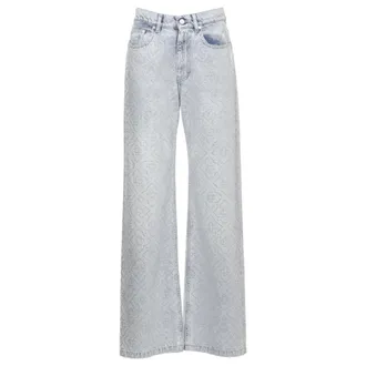 Casablanca Dames, Jeans, Blauw, Maat: W24 Katoen