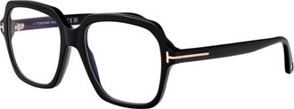 Tom Ford FT5908-B Black Acetate Eyeglasses - Black