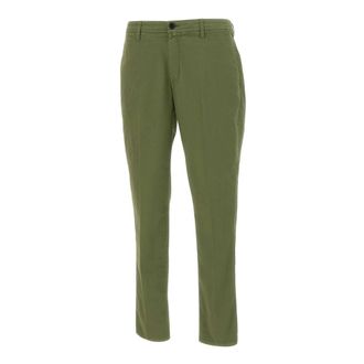 Peuterey Chinos, male, Green, Size: 3XL Hoy Trousers