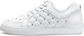 Leandro Lopes Sneakers Ezio con borchie - Bianco