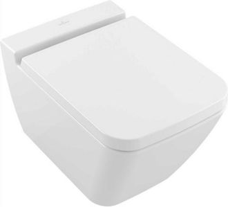 Villeroy & Boch Villeroy&boch - Inodoro Suspendido Sin Borde Villeroy Et Boch Acabado Con Asiento
