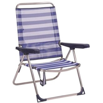 Alco Silla Plegable Alco Marinero Azul Marino Blanco Aluminio 8413688010667 S2426809 Alco