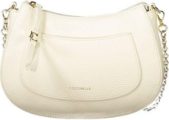 Coccinelle Bianco Leather Women Womens Handbag