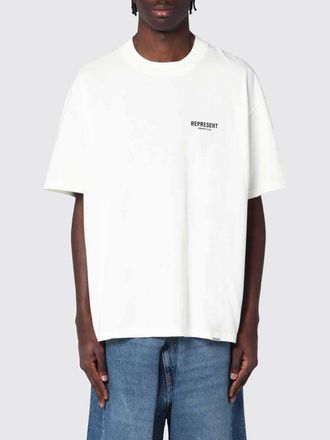 Represent T-shirt in cotone con logo Represent