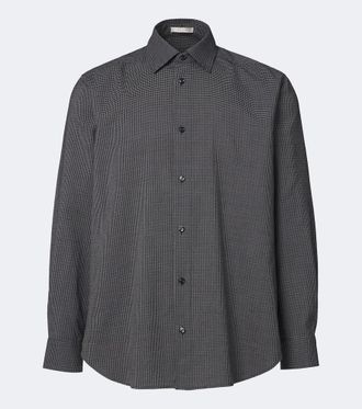 The Row Camisa Victor de lana virgen a cuadros