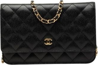 Chanel Pre-owned Wallet On Chain - - Pre-owned - Donna - Nero - ONE SIZE