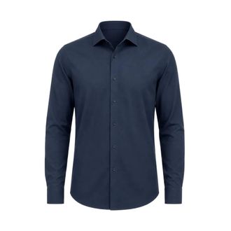 Kired Classic Collar Shirt - male - KIRED - Formal Shirts - Blue - 2XL - Shirts