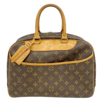 Louis Vuitton Pre-owned Handbags, female, Brown, Size: ONE SIZE Pre-owned Vintage Canvas Handbag