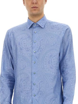 Etro Cotton Shirt - Blue
