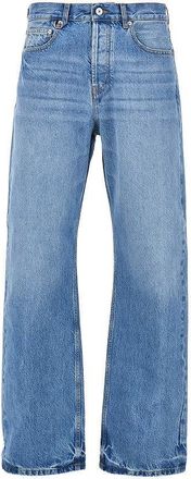 Jacquemus de-N&icirc;mes straight denim pants Man 28
