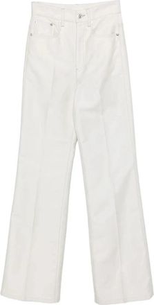 A.P.C. Domino Jeans - Dames - Loose Fit Jeans - Wit - W26 - Katoen - Jeans
