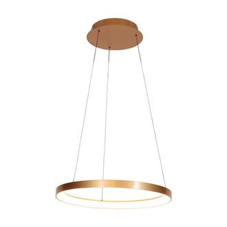 Steinhauer L&aacute;mpara Colgante - Dorado - Ringlede - Metal - &Oslash; 60cm - Led