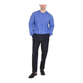 Department Five Department Five - Gelegerde Denim Jogger Broek - Heren - Jeans - Blauw - Maat: W30 Denim