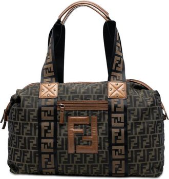 Fendi Pre-owned Fendi Zucca Canvas Travel Bag 2305/7VS071/MX7/099