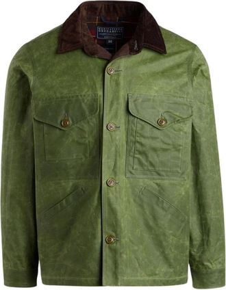 Manifattura Ceccarelli Light Jassen - Heren - Zomerjassen - Groen - 2XS - Jassen