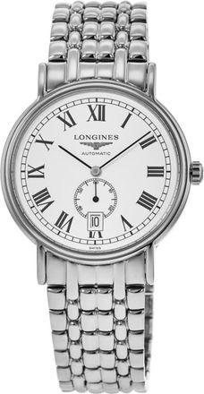 Longines Presence Automatic White Dial Stainless Steel Mens Watch L4.904.4.11.6