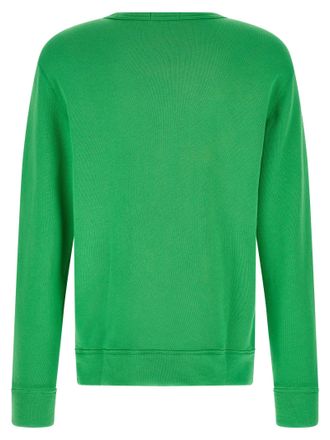Polo Ralph Lauren Logo-Embroidered Loopback Cotton Sweatshirt - Green