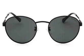 Polaroid PLD2144GSX Round Metal Polarized Sunglasses - Silver