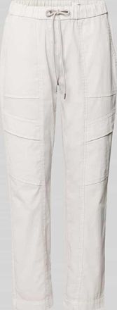 Toni Cargohose mit Pattentaschen Modell SUE in Hellgrau, Gr&ouml;&szlig;e 38