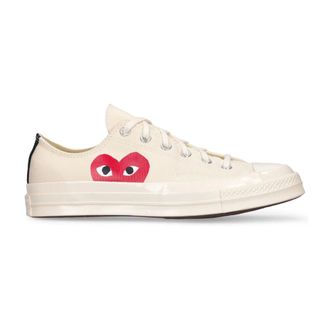 Comme Des Gar&ccedil;ons Sneakers, female, Beige, Size: 8 US Sneakers