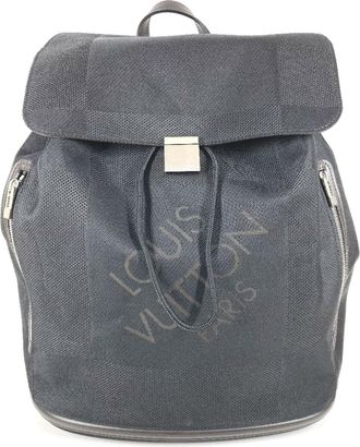 Louis Vuitton Black Galle Noir Damier Geant Backpack (Pre-Owned)