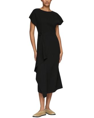 Lafayette 148 New York Draped Side Tie Dress