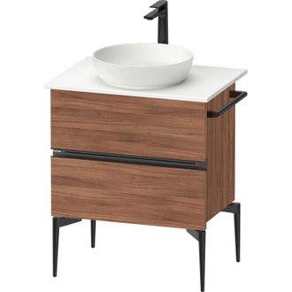 Duravit Duravit - Sivida Consola Mueble Bajo Lavabo, 2 Cajones, Tirador