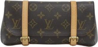 Louis Vuitton Pre-owned Cross Body Bags, female, Brown, Size: ONE SIZE Pre-owned Monogram Waist Bag M51159