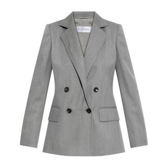 Max Mara Dames, Jassen, Grijs, Maat: XS Wol