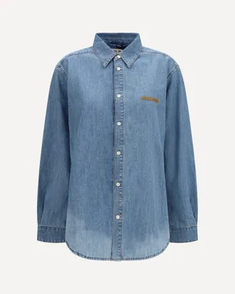 Miu Miu Chambray Shirt Female 42