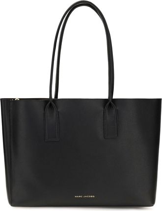 Marc Jacobs Womens Tote Bag The Work Pop J Marc Black Leather Calf Shoulder