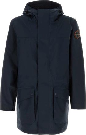Napapijri Pilloz Lange Parka Jas - Heren - Parka Jassen - Blauw - M - Polyester - Jassen