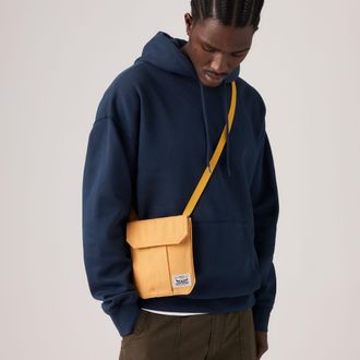 Levi's Duboce Crossbody Pouch - Mens - One Size - Yellow / Cool Yellow