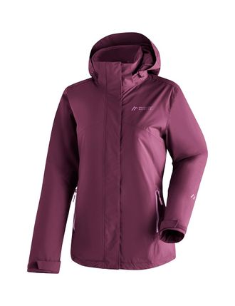 Maier Sports Regenjacke MAIER SPORTS Metor Therm Rec W, Damen, Gr. 18, pink (magenta), 100% Polyester (recycled), Rundhals, Jacken Regenjacke, warme Damen Jacke mi