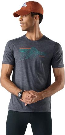 Smartwool Mens Alpine Trace Active T-Shirt Gray M
