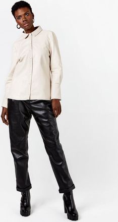 AS by DF Cindy Recycled Leather Shacket