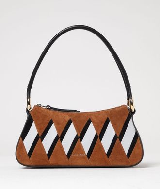 Coccinelle Borsa Lisbet Coccinelle in camoscio e nappa con motivo geometrico