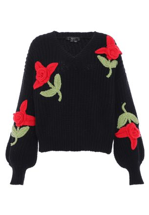 Faina Jumper Dames zwart